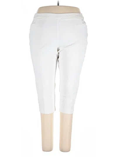 Pre-owned George Active Pants In White