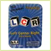 George & Company Llc George And Company Llc Lcr Left Center Right Dice Game Blue Tin