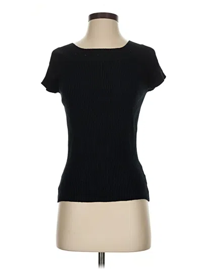 Pre-owned George Cardigan Sweater In Black