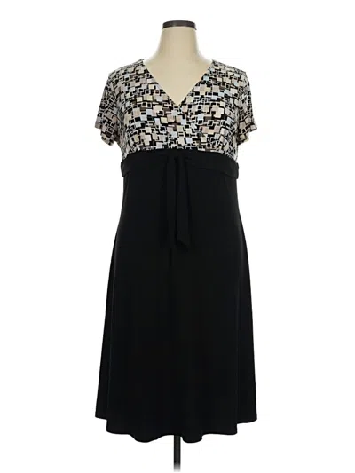 Pre-owned George Casual Dress In Black