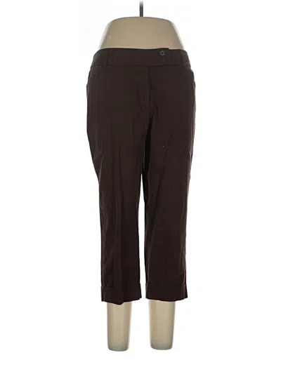 Pre-owned George Casual Pants In Brown