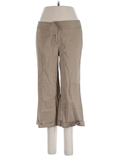 Pre-owned George Casual Pants In Brown