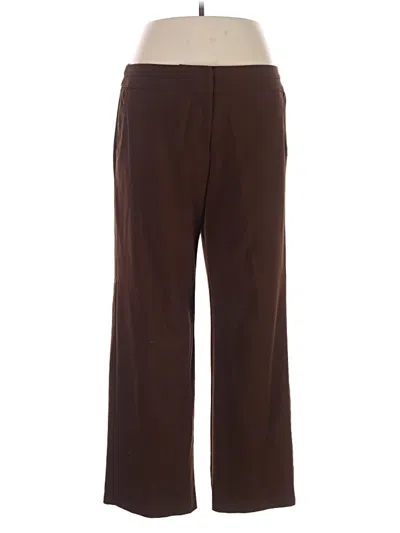 Pre-owned George Casual Pants In Brown