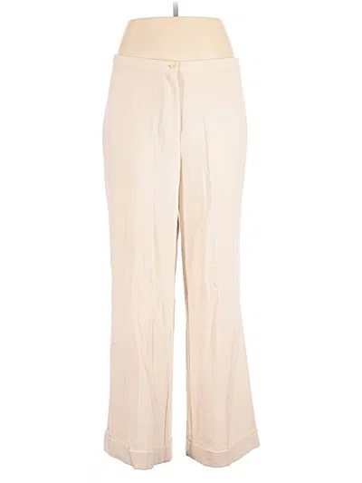 Pre-owned George Casual Pants In Ivory