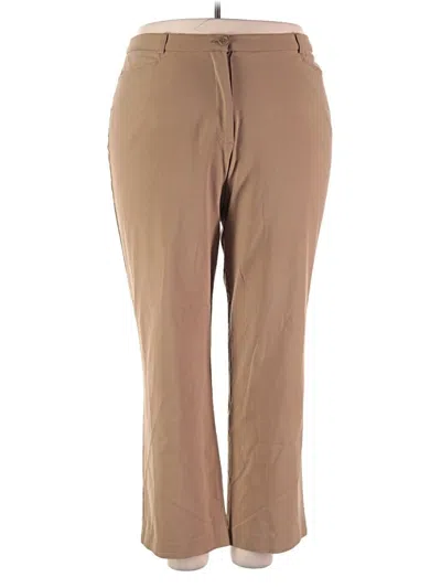 Pre-owned George Casual Pants In Tan