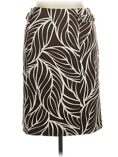 Pre-owned George Casual Skirt In Brown