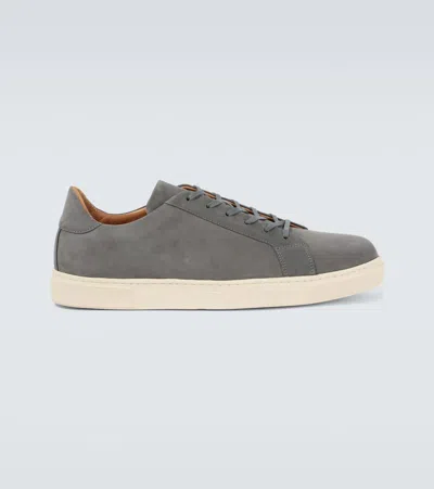 George Cleverley Jack Ii Suede Trainers In Grey
