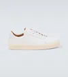 George Cleverley Jack Ii Leather Sneakers In White