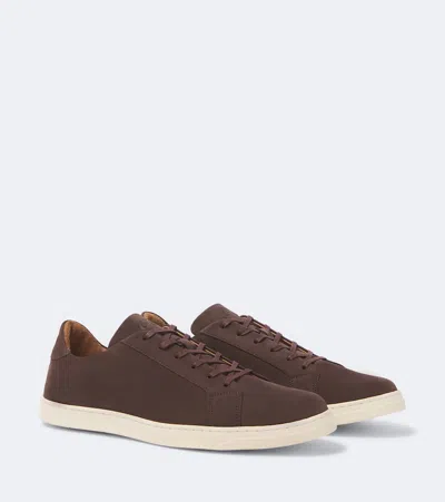George Cleverley Jack Iii Leather Sneakers In Brown