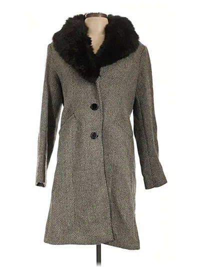 Pre-owned George Coat In Gray