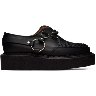 George Cox ブラック Harness Skipton クリーパー ダービー In Black Waxy
