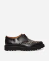 George Cox Ripple Debdale Creepers Black / Leopard