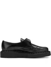 George Cox Strummer Monk-schuhe In Black