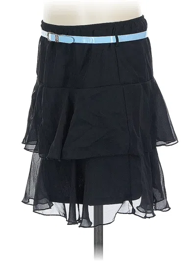 Pre-owned George Formal Skirt In Black