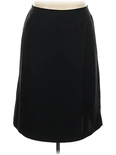 Pre-owned George Formal Skirt In Black