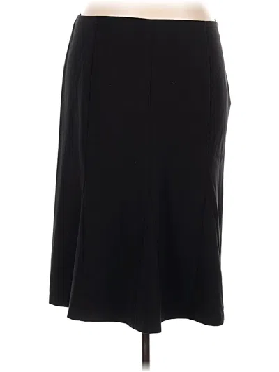 Pre-owned George Formal Skirt In Black