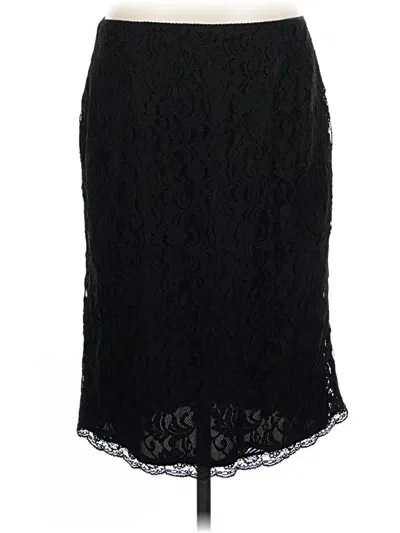 Pre-owned George Formal Skirt In Black