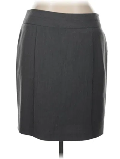 Pre-owned George Formal Skirt In Gray