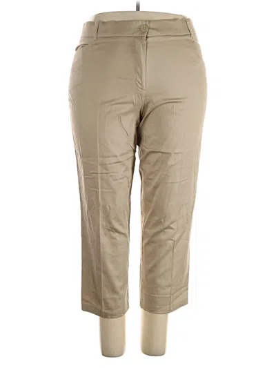 Pre-owned George Khaki Pant In Brown