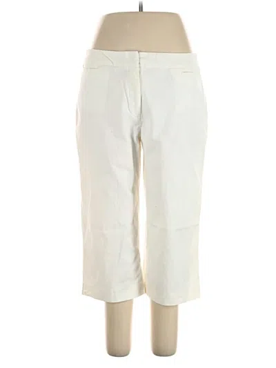 Pre-owned George Khaki Pant In White
