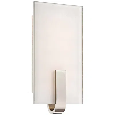 George Kovacs 12" High Polished Nickel Led Wall Sconce