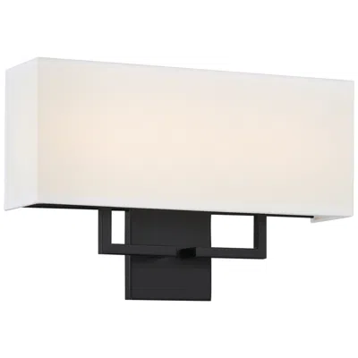 George Kovacs 16.75" Wide Coal Black Modern Led Wall Sconce