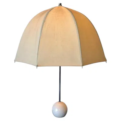 Pre-owned George Kovacs 1960s  Umbrella Table Lamp In Sand