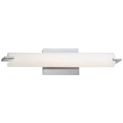 George Kovacs 20 1/2" Wide Modern Chrome And Opal Glass Led Bath Light