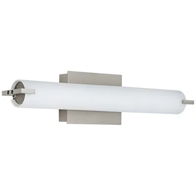 George Kovacs 20 1/2" Wide Modern Nickel And Opal Glass Led Bath Light