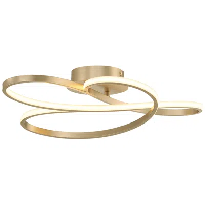 George Kovacs Astor 14 1/2" Wide Soft Gold Led Ceiling Light