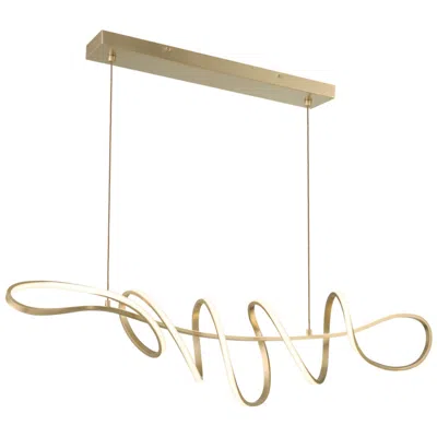 George Kovacs Astor 44" Wide Soft Gold Led Island Chandelier