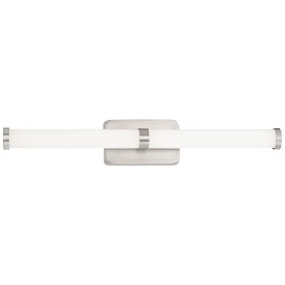 George Kovacs Bath Bar 28"w Brushed Nickel Led Bath Light