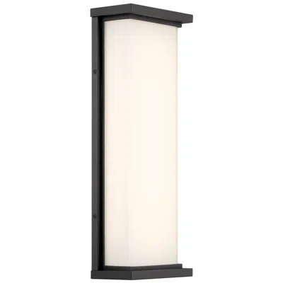 George Kovacs Caption 20"h Sand Coal Led Outdoor Wall Light