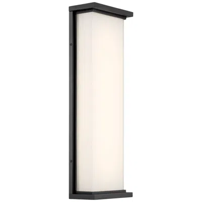 George Kovacs Caption 24"h Sand Coal Led Outdoor Wall Light
