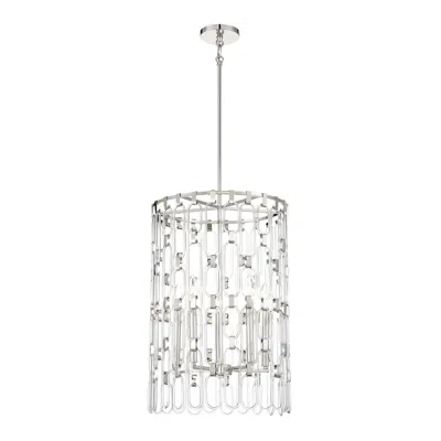 George Kovacs Charming 5-light Polished Nickel Pendant