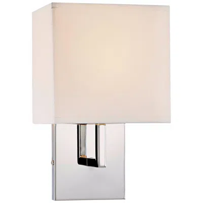 George Kovacs Chrome 11 1/4" High Half-shade Wall Sconce