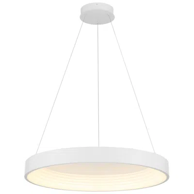 George Kovacs Conc 1-light Led Matte White Pendant