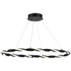 George Kovacs Convolution Led Coal Pendant