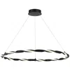 George Kovacs Convolution Led Coal Pendant