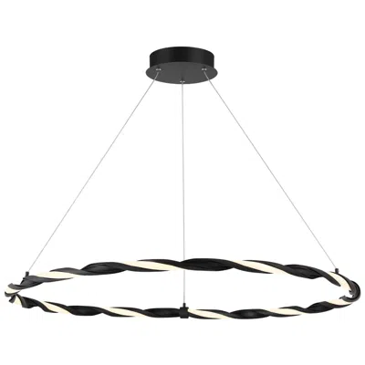 George Kovacs Convolution Led Coal Pendant