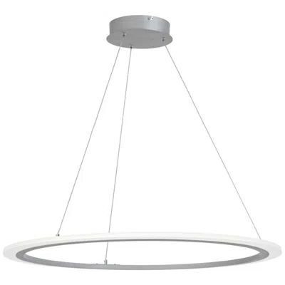 George Kovacs Discovery 31 1/4"w Silver Led Pendant Light