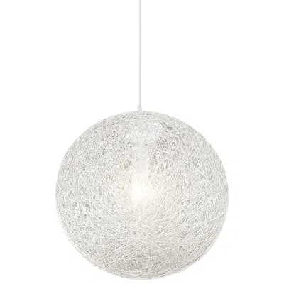 George Kovacs Entwined 24" Wide Matte White Pendant Light