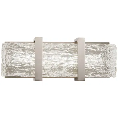 George Kovacs Forest Ice Ii 15" Wide Chrome Led Bath Light