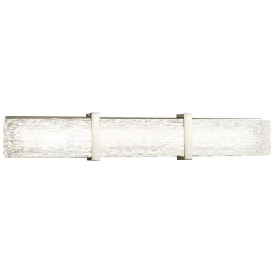 George Kovacs Forest Ice Ii 33" Wide Chrome Led Bath Light