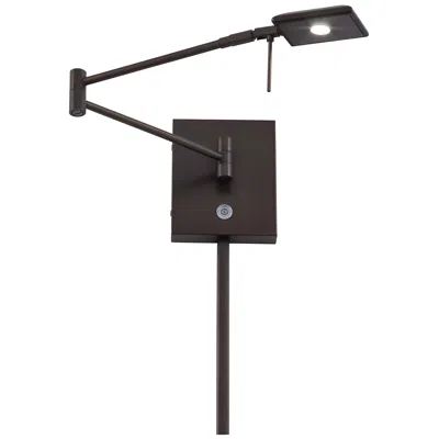 George Kovacs George's Reading Room Led Copper Bronze Swing Wall Lamp