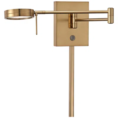 George Kovacs George's Reading Room Led Honey Gold Swing Arms