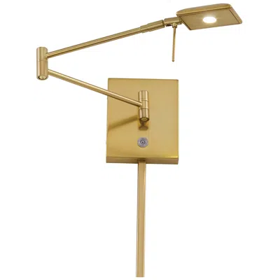 George Kovacs George's Reading Room Led Honey Gold Swing Wall Lamp