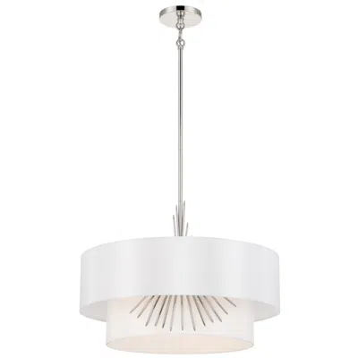 George Kovacs Gramercy 22"w Polished Nickel Pendant Light