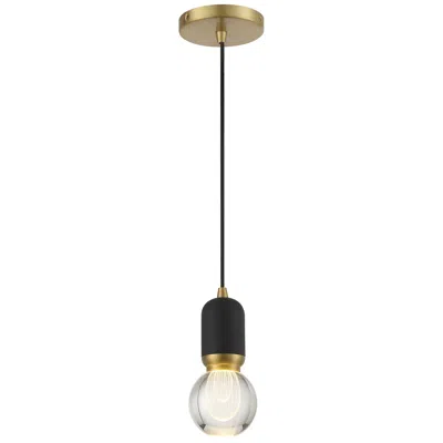 George Kovacs Mixed Up 4" Wide Sand Coal Led Mini Pendant