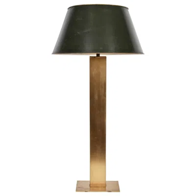 Pre-owned George Kovacs Monumental  All Brass "skyscraper" Lamp, Circa 1970 In Black